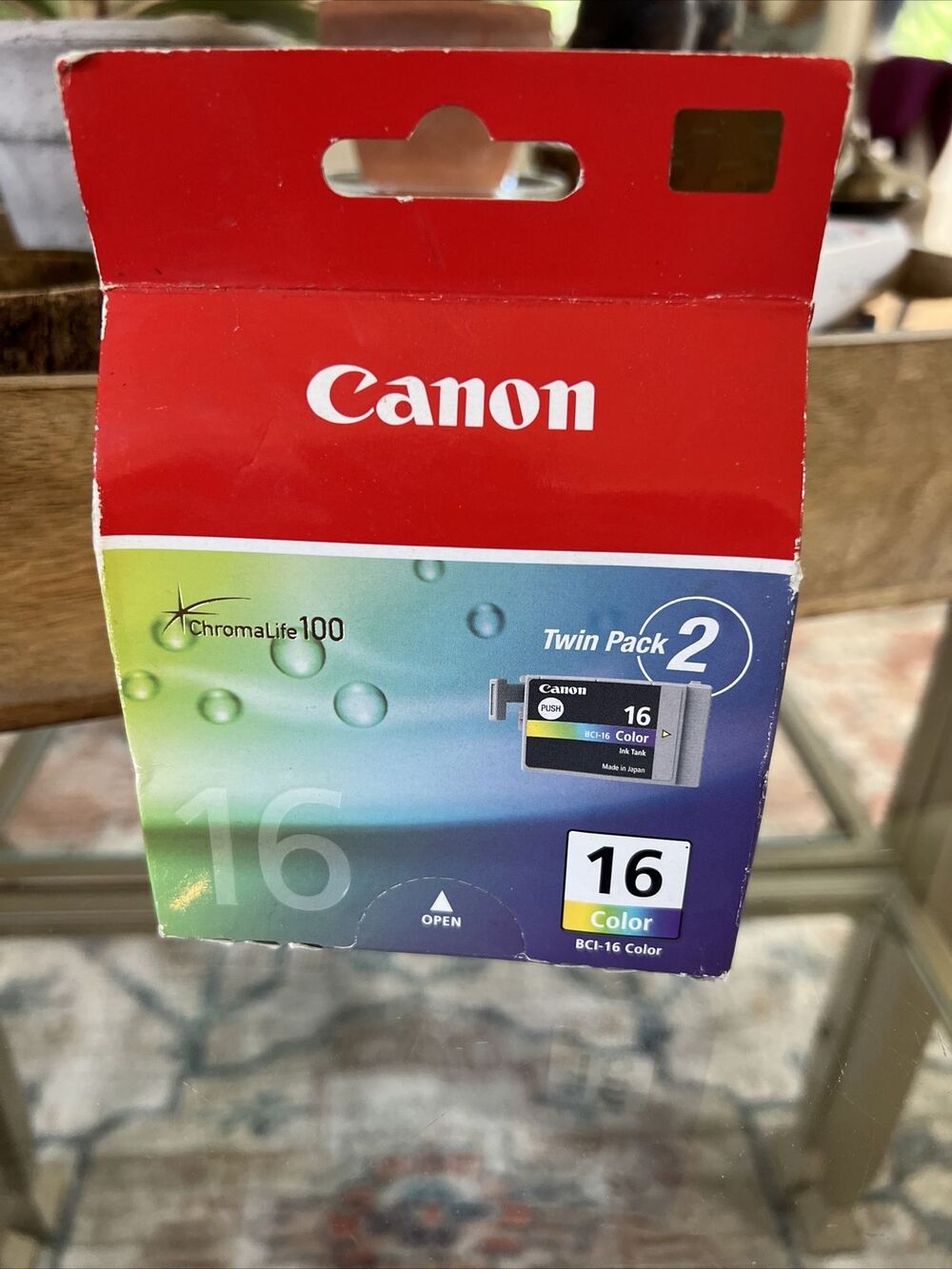 Canon ChromaLife 100 BCI-16 Color Twin Pack New in Package